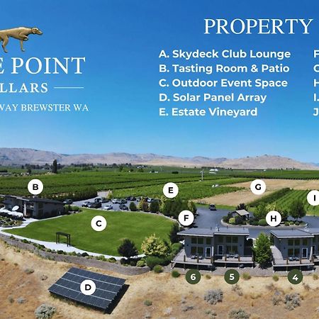 Hotel Lone Point Cellars Brewster Exterior foto